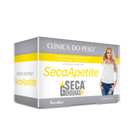 Seca Gorduras Seca Apetite Clínica do Peso Cápsulas x60