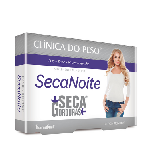 Seca Gorduras Seca Noite Clínica do Peso Comprimidos x30