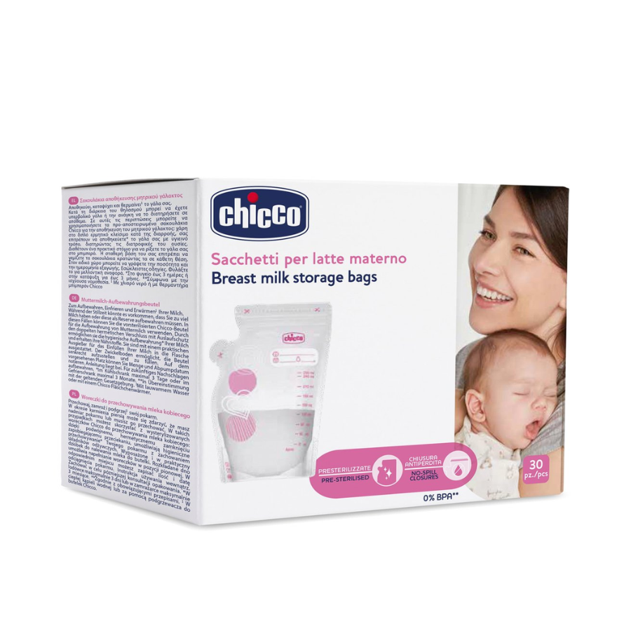 Chicco Sacos de Conservação de Leite Materno 250ml x30