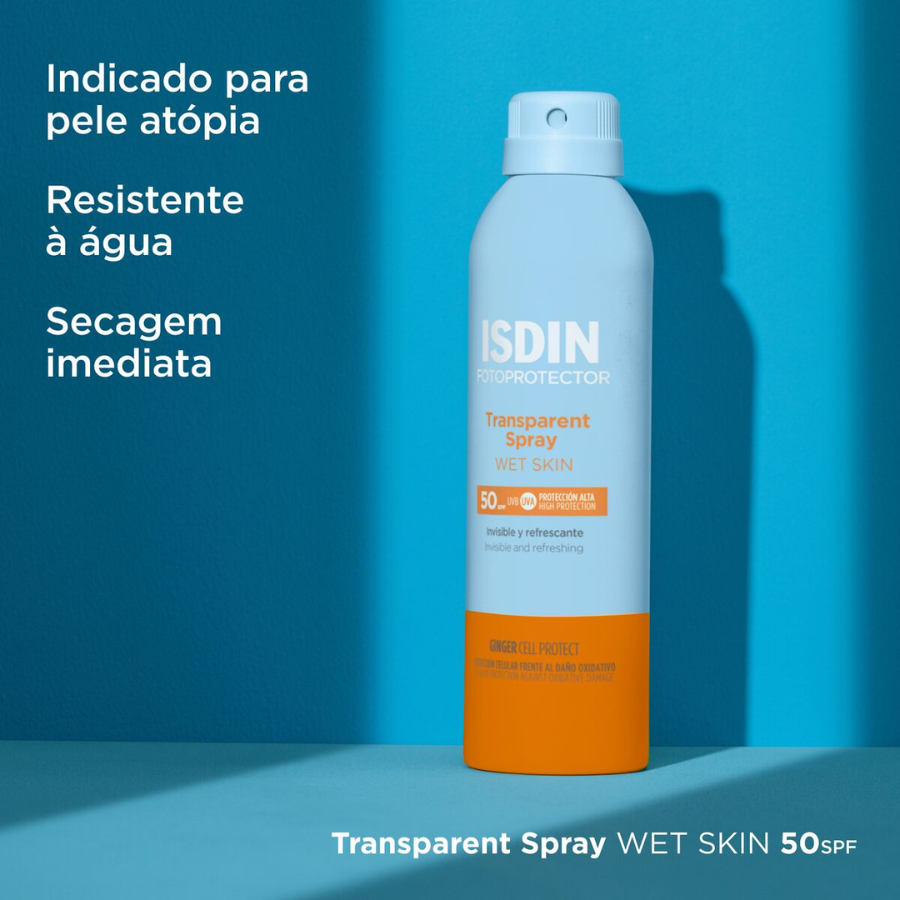 Isdin Fotoprotector Transparent Spray Wet Skin SPF50 250ml