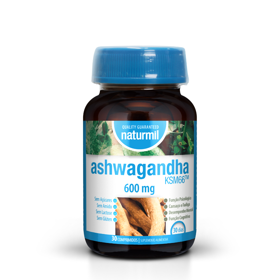 Naturmil Ashwagandha 600mg Comprimidos x30