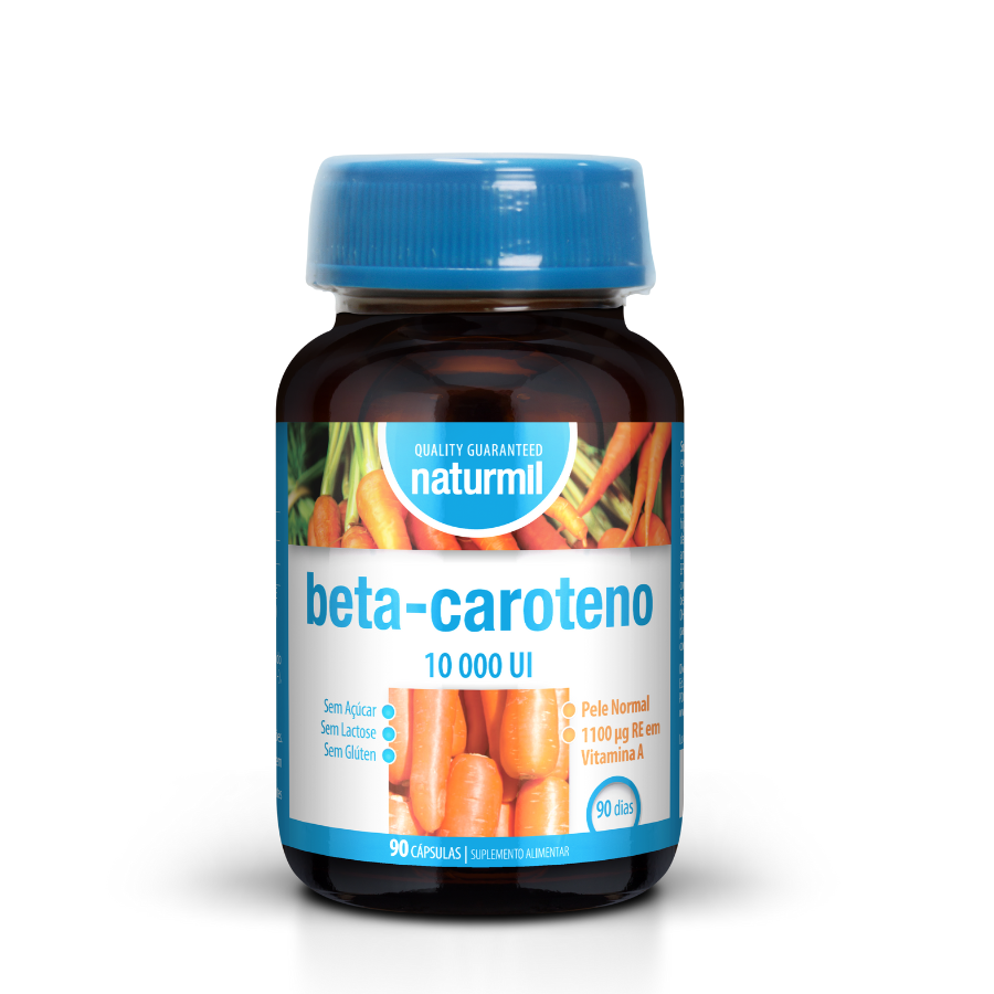 Naturmil Beta-Caroteno 10000UI Cápsulas x90