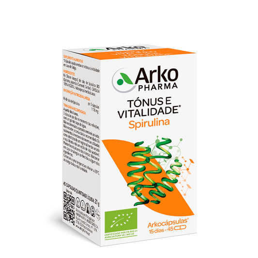 Arkocápsulas Spirulina Cápsulas x45