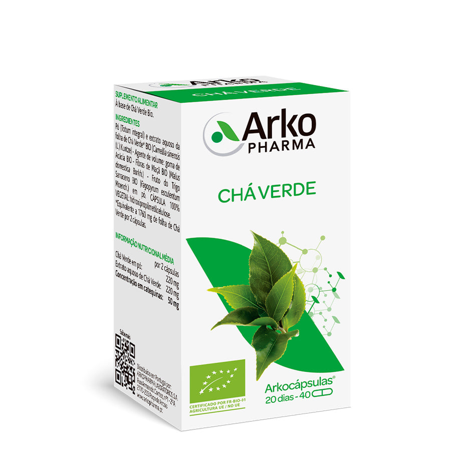 Arkocápsulas Green Tea Capsules x40