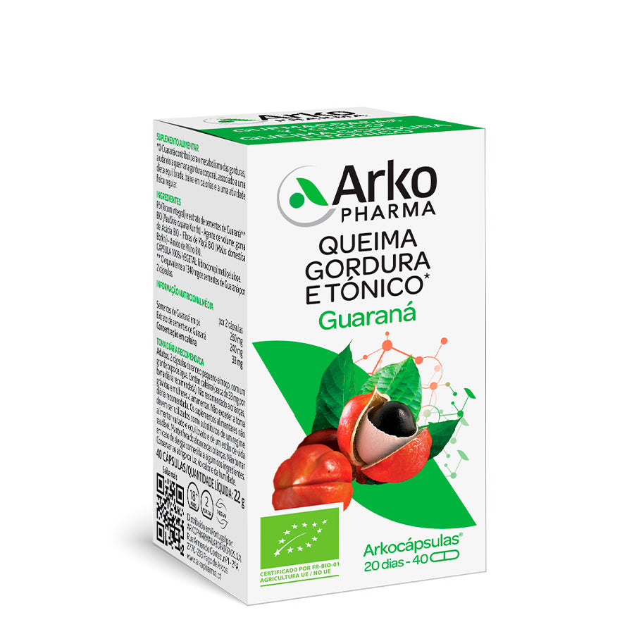 Arkocápsulas Guarana Capsules x40