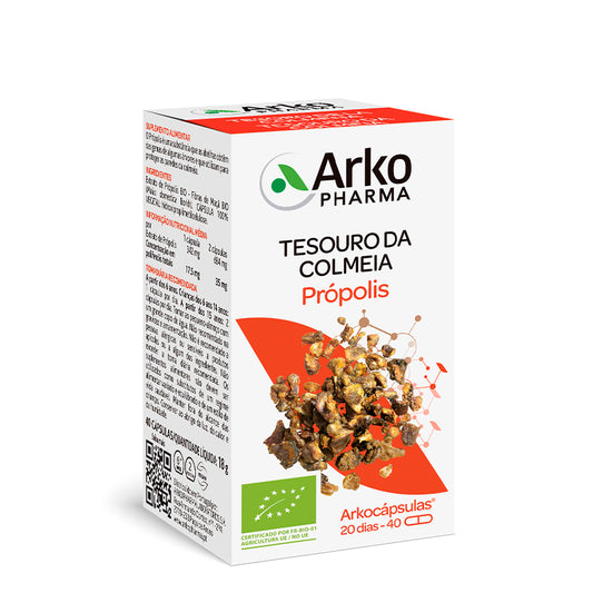 Arkocápsulas Propolis Capsules x40