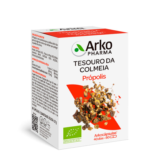 Arkocápsulas Propolis Capsules x80