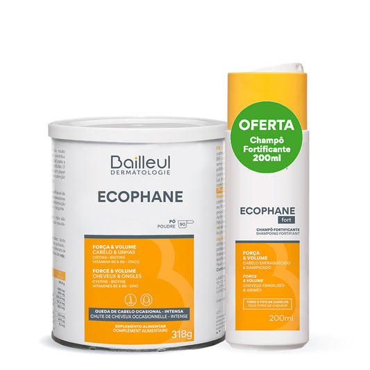 Ecophane Fort Pó x90 Doses + Champô Fort 200ml