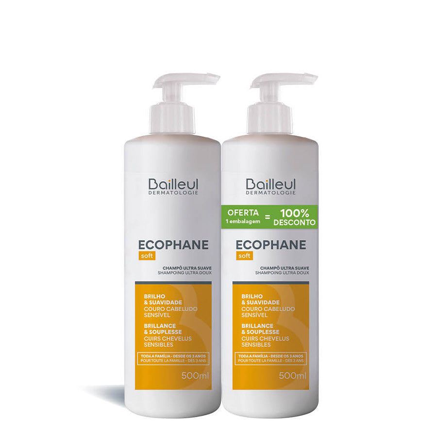 Ecophane Soft Ultra-Gentle Shampoo 2x500ml 1=2