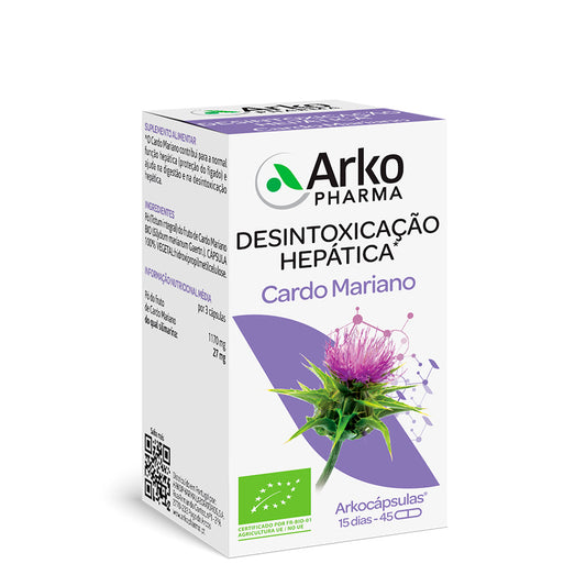 Arkocápsulas Milk Thistle Capsules x45