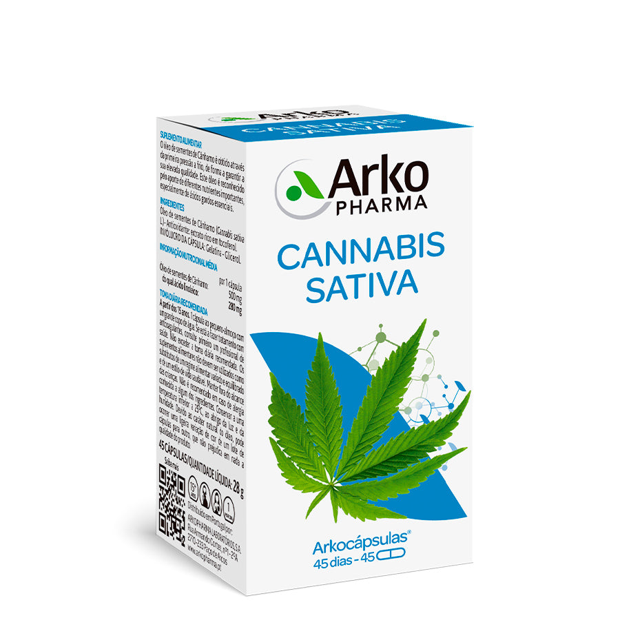 Arkocápsulas Cannabis Sativa Capsules x45