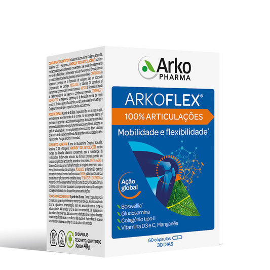 Arkoflex 100% Articulações Cápsulas x60