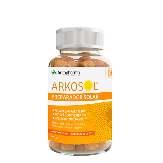 Arkosol Preparador Solar Gomas x60