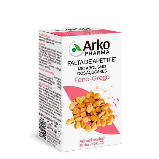 Arkocápsulas Fenugreek Capsules x45