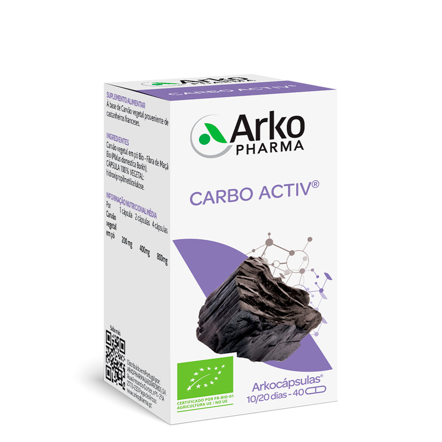 Arkocápsulas Carbo Activ Cápsulas x40