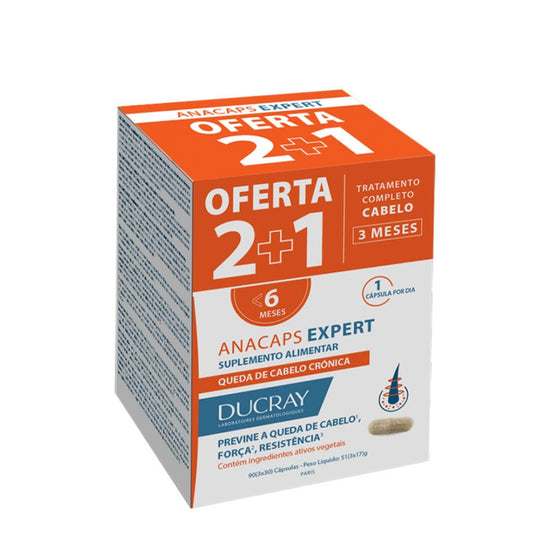 Ducray Anacaps Expert Trio 3x30 Cápsulas