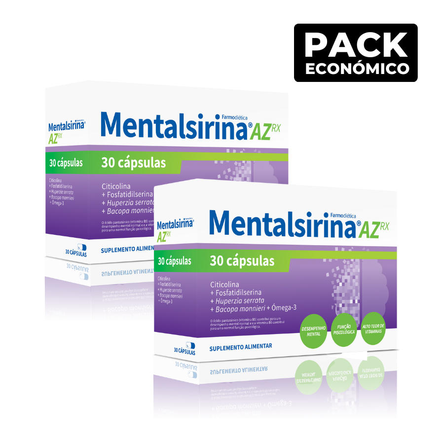 Mentalsirina AZ RX Cápsulas 2x30