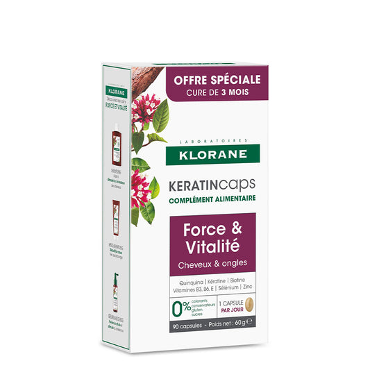 Klorane KeratinCaps Capsules x90