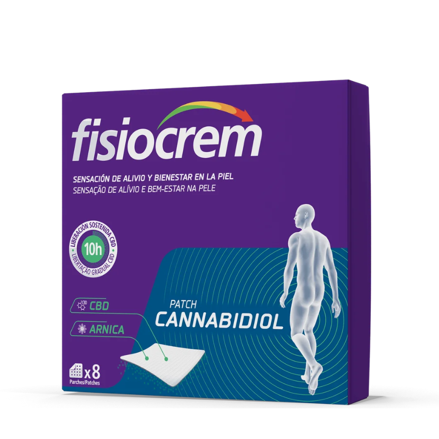 Fisiocrem Patch Cannabidiol x8