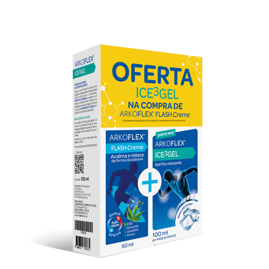 Arkoflex Crema Flash 60ml+ Ice3Gel 100ml