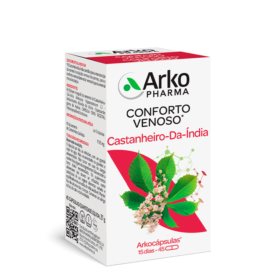 Arkocápsulas India Chestnut Capsules x45