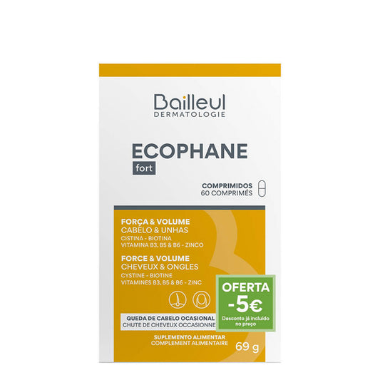 Ecophane Comprimés Cheveux et Ongles x60