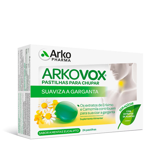 Arkovox Menthol and Eucalyptus Tablets x24