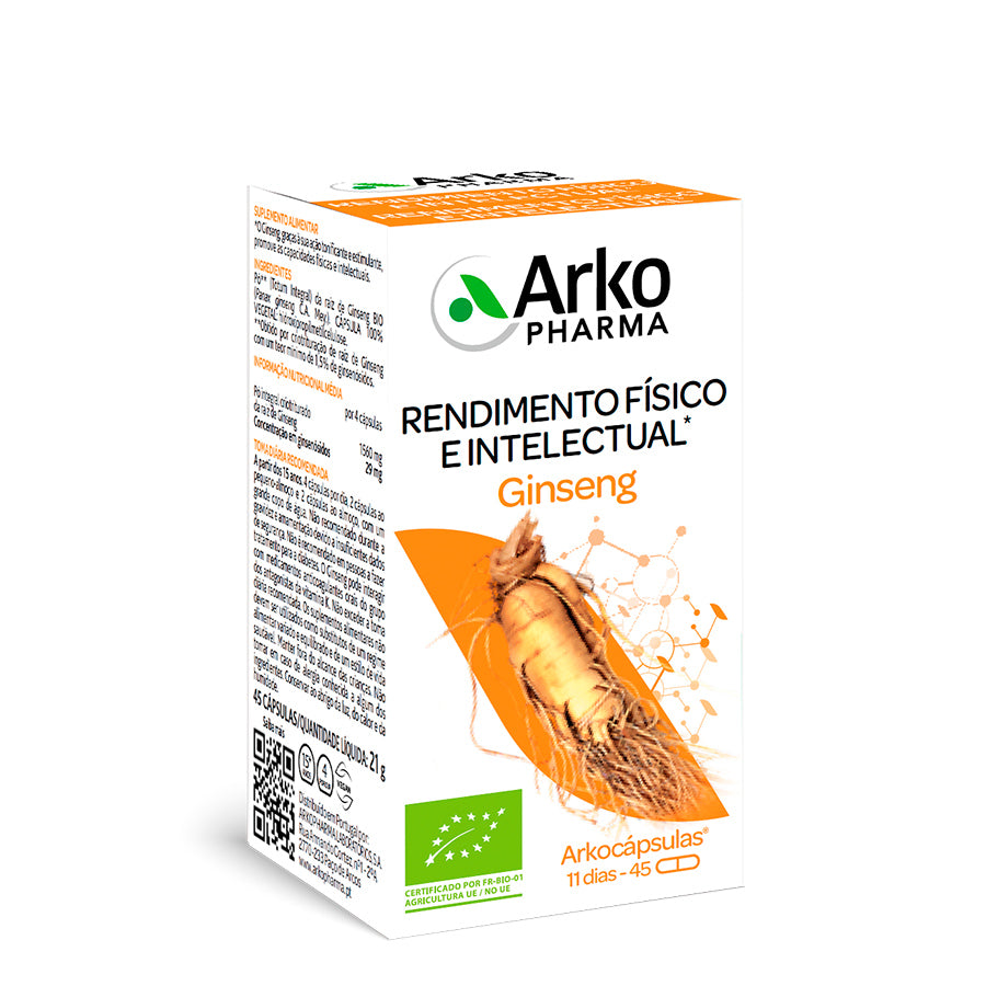 Arkocápsulas Ginseng Capsules x45