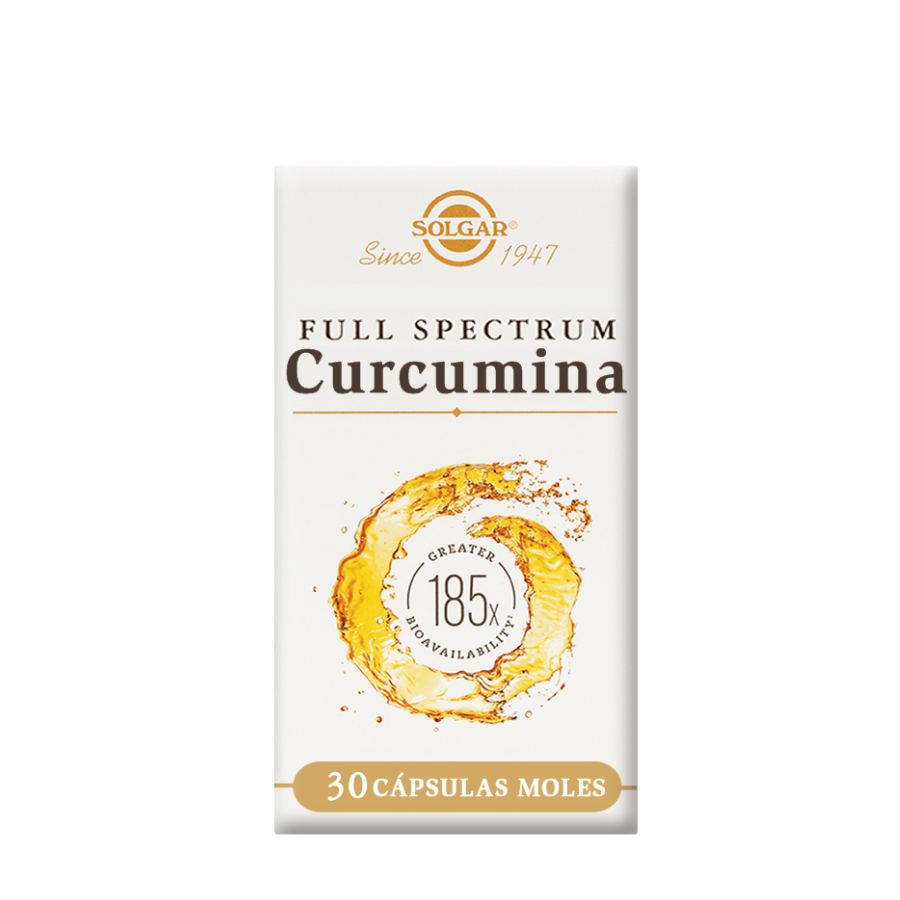 Solgar Full Spectrum Curcumin Capsules x30