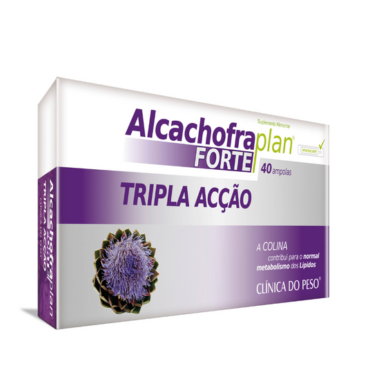 Alcachofa Plan Forte Triple Acción Ampollas x40