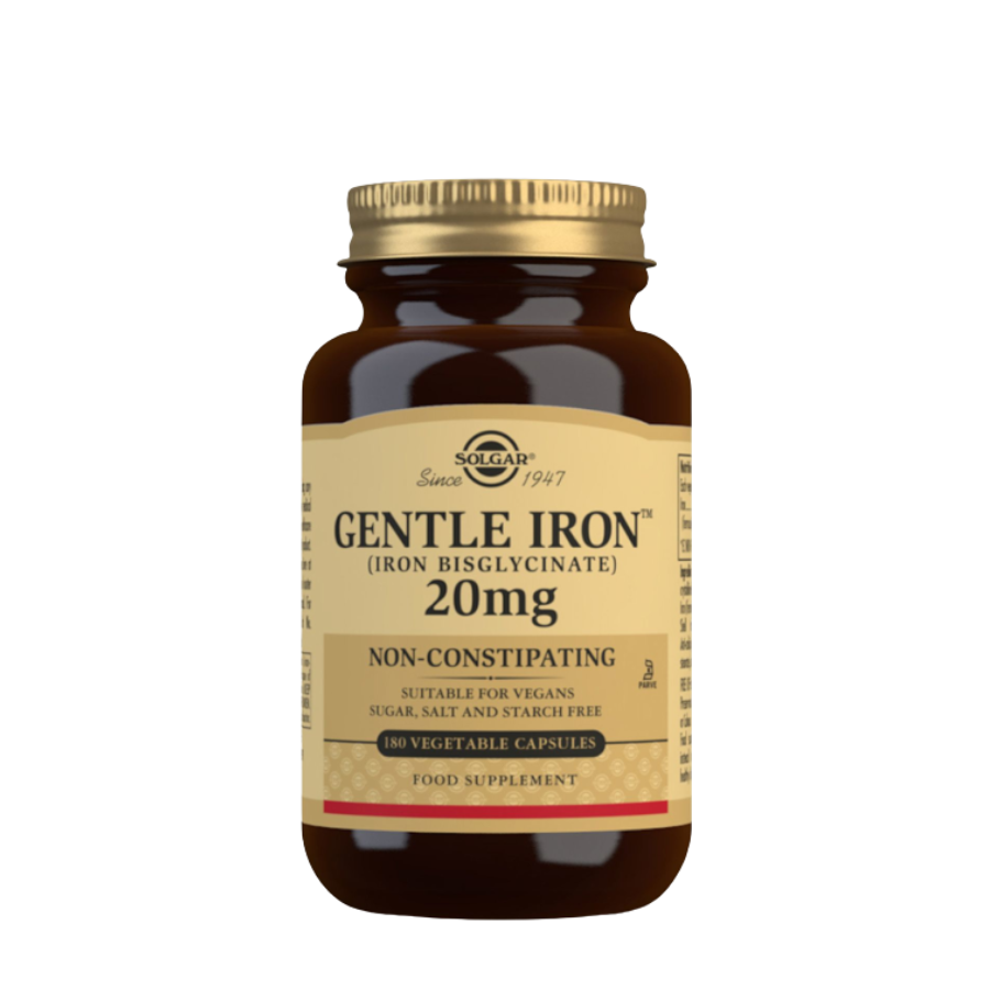 Solgar Gentle Iron 20mg Capsules x180