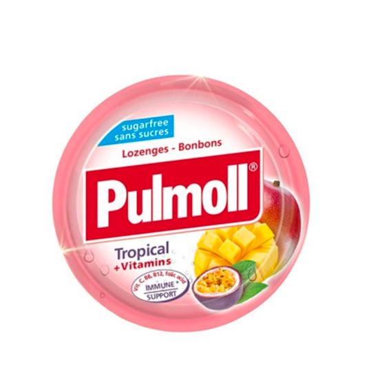 Pulmoll Lozenges Mint Eucalyptus Sugar Free 45g by Pulmoll