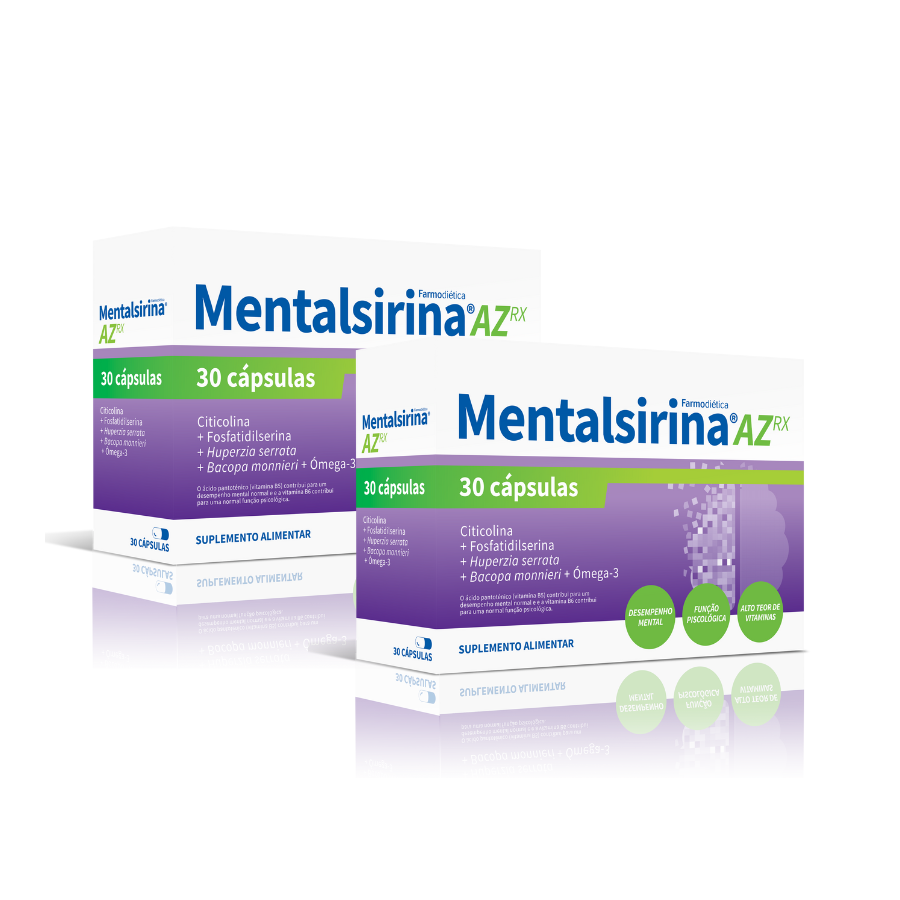 Mentalsirina AZ RX Cápsulas 2x30