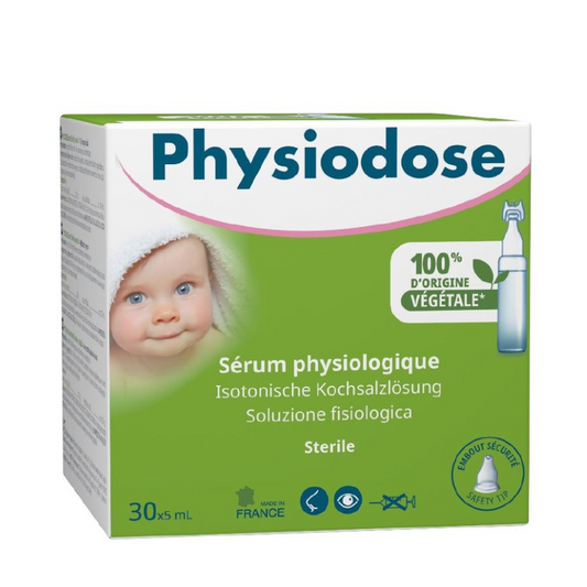 Physiodose Sérum Physiologique Végétal 30x5ml