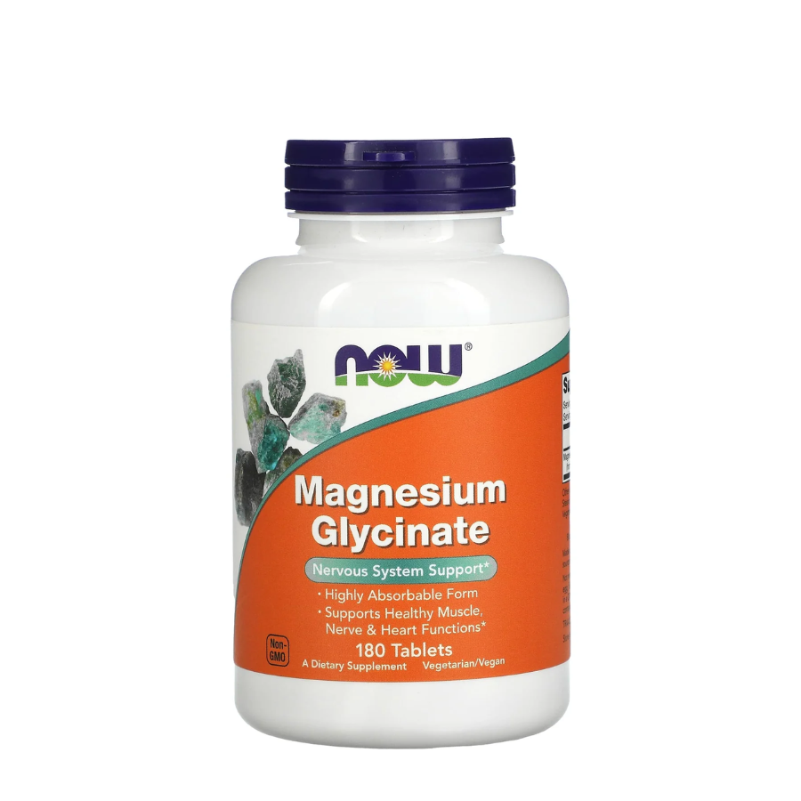 Maintenant Capsules de Glycinate de Magnésium x180