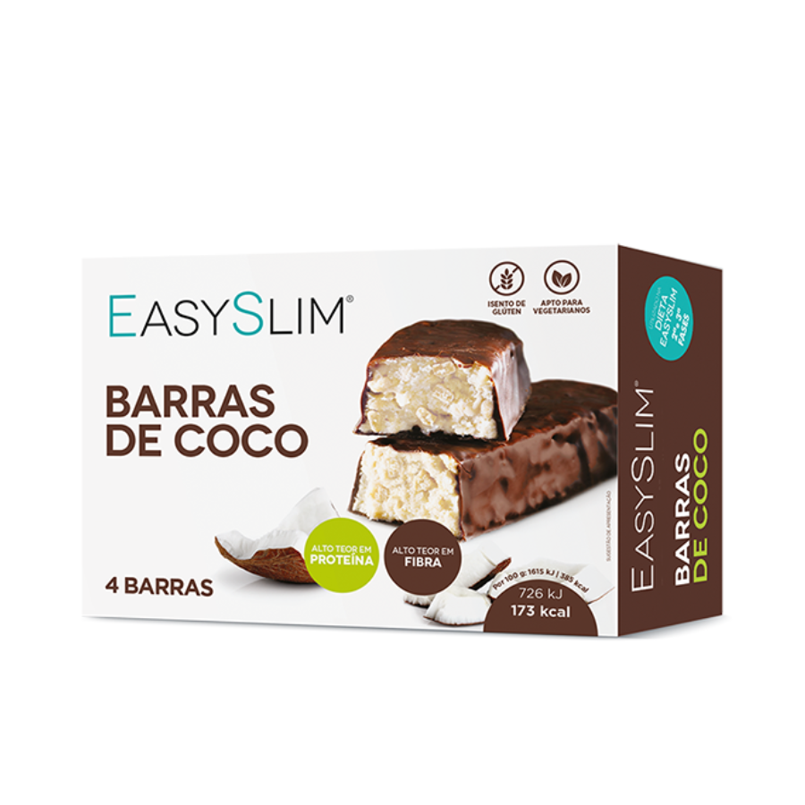 Barritas de Coco Easyslim x4