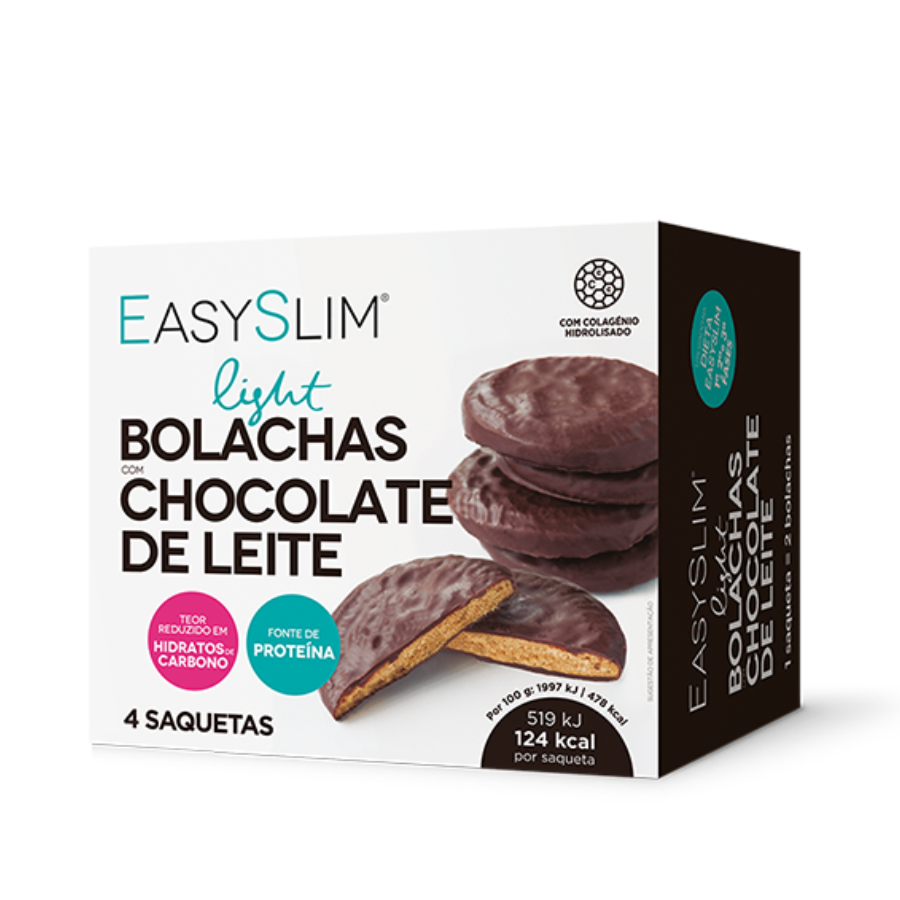 Easyslim Milk Chocolate Biscuits x4