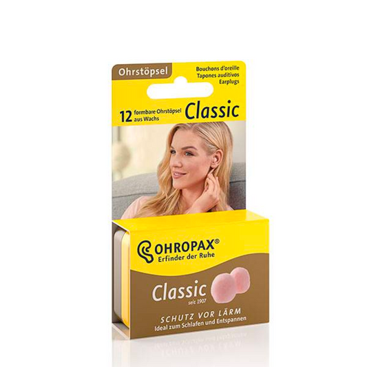 Ohropax Classic Tampões Auriculares de Cera x12