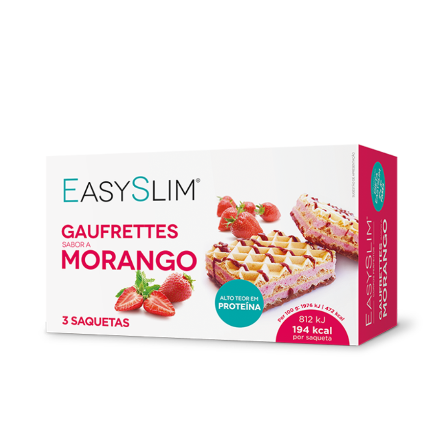 Gaufrettes Easyslim Fresa x3