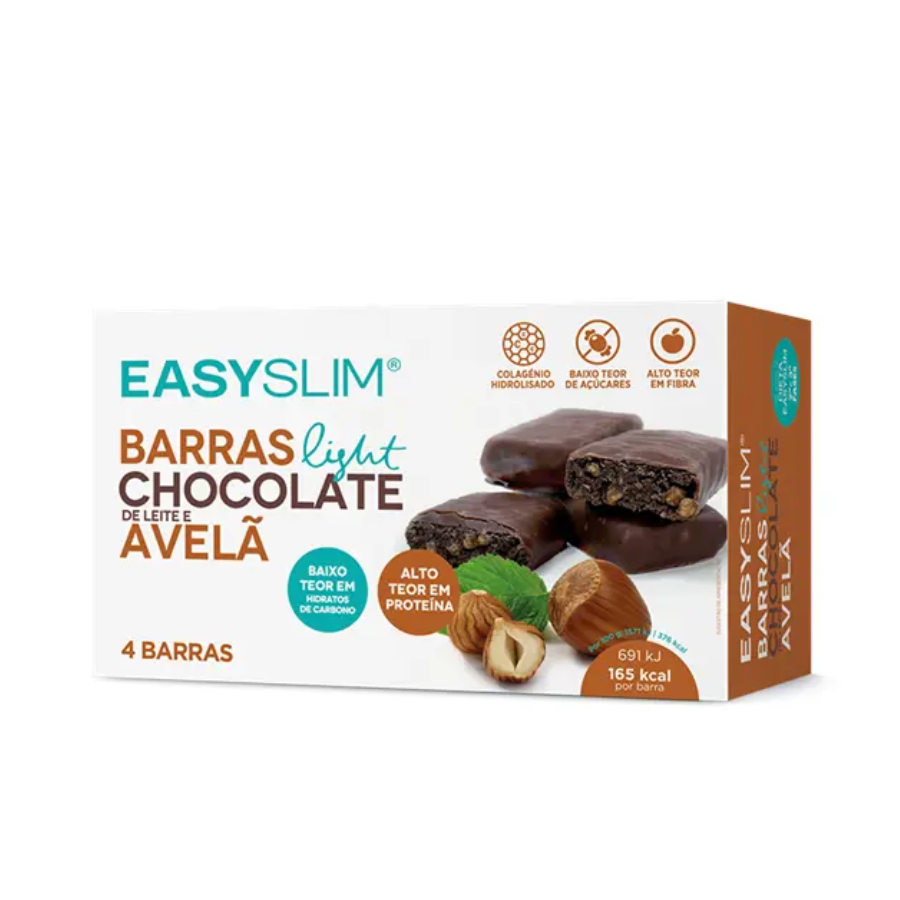 Easyslim Barras Chocolate e Avela x4