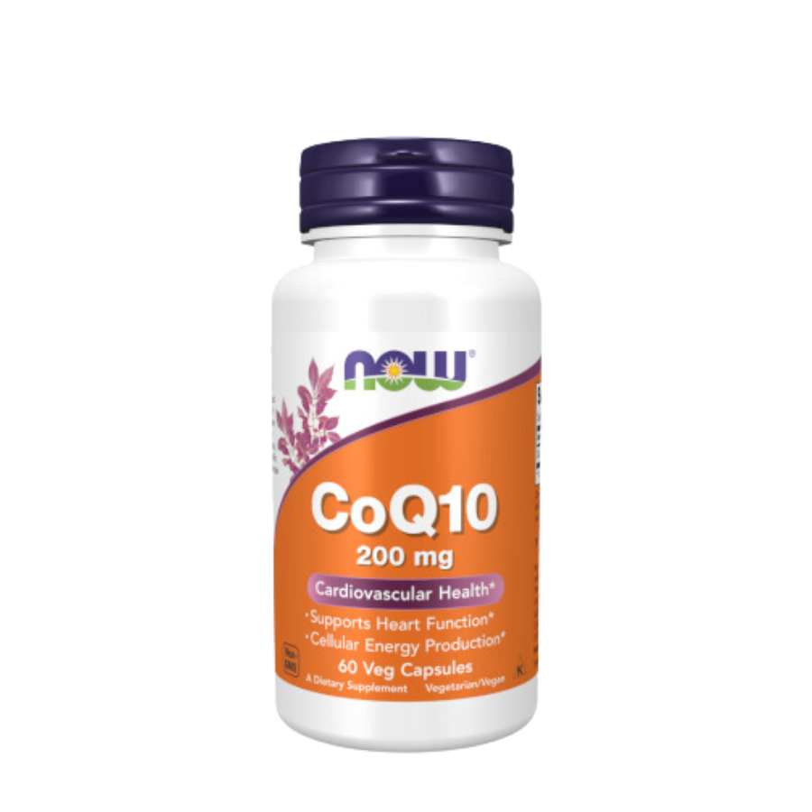 Now Coenzima Q10 200mg Cápsulas x60