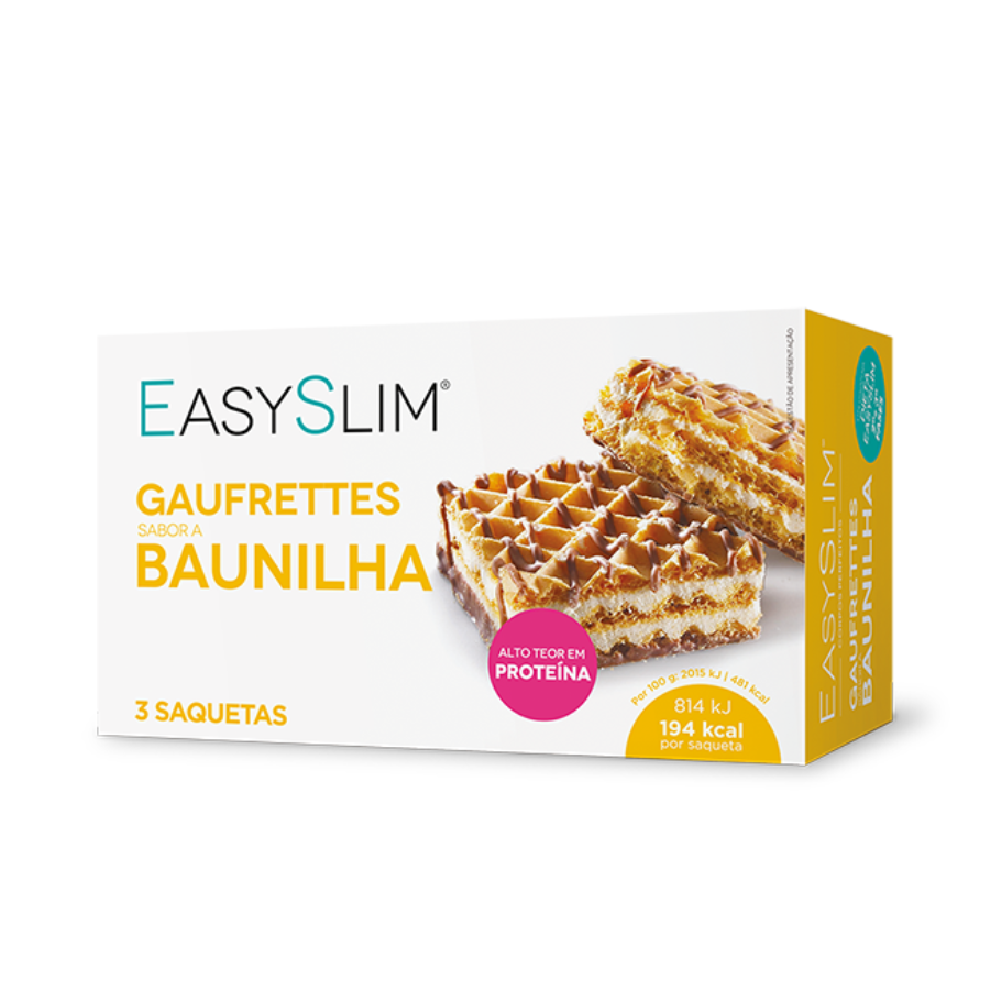 Easyslim Vanilla Waffles x3