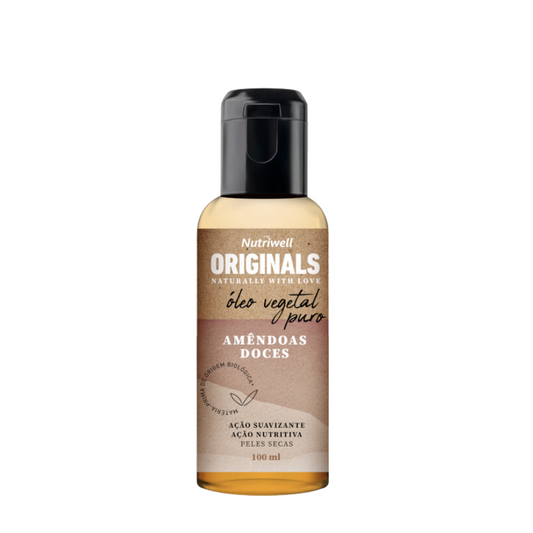 Nutriwell Originals Oleo Vegetal Puro Amendoas Doces 100ml