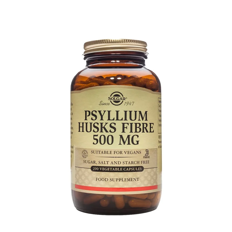 Solgar Fibra de Cáscara de Psyllium 500mg x200