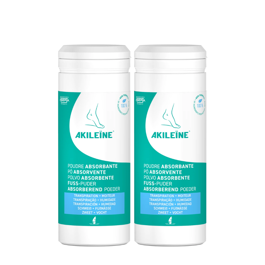 Akileine Mico Preventive Absorbent Powder 2x75g