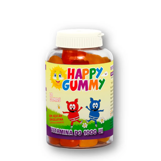 Happy Gummy Vitamin D3 1000 IU Gomas x60