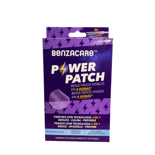 Benzacare Power Parche 3 en 1 x36