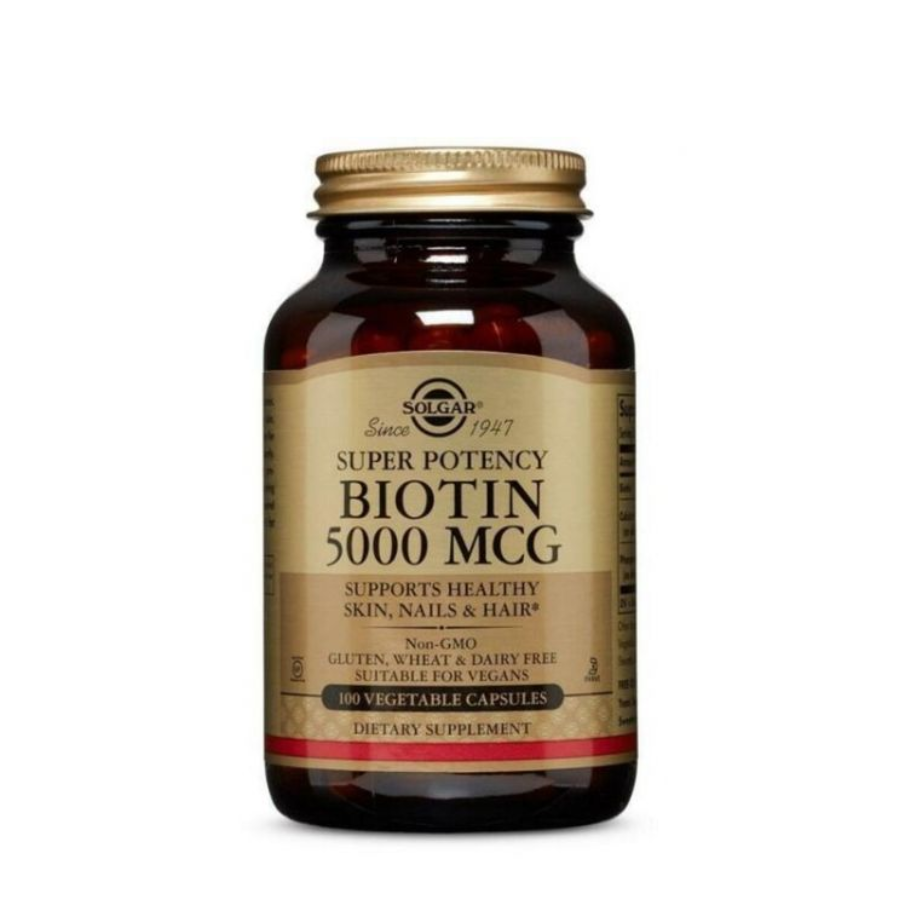 Solgar Biotina 5000mcg Cápsulas x100