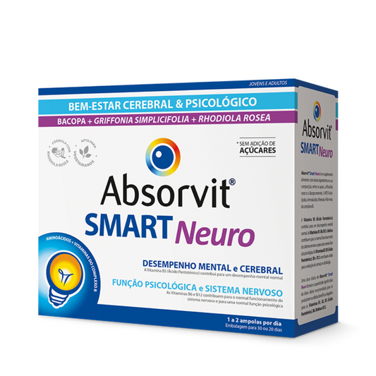 Ampoules Absorbit Smart Neuro x30