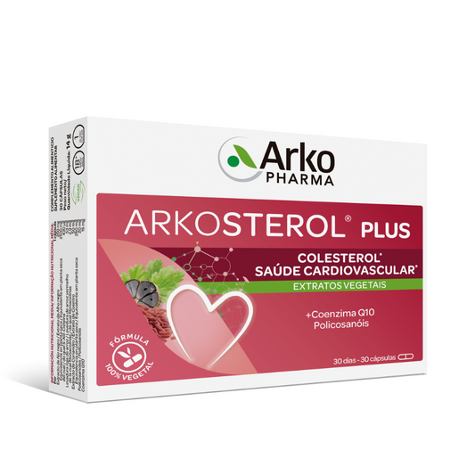 Arkosterol Plus + Coenzyme Q10 Capsules x30